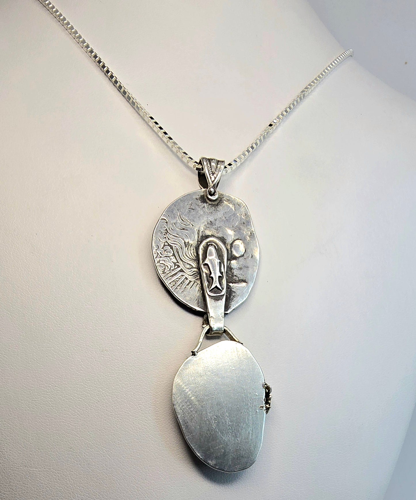 La Catrina - Grateful Dead Turquoise Pendant