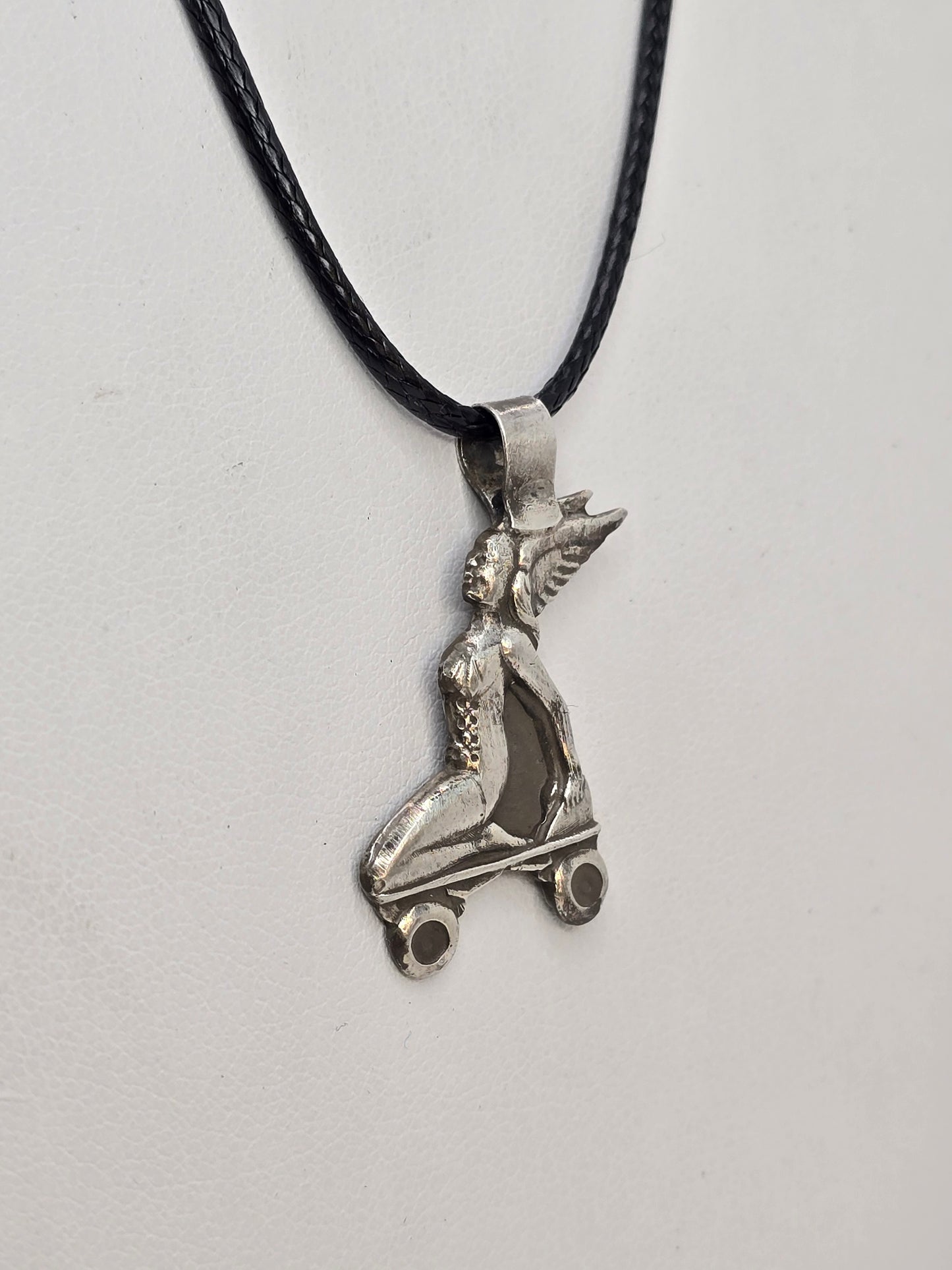 Roller Derby Sterling Silver Charm