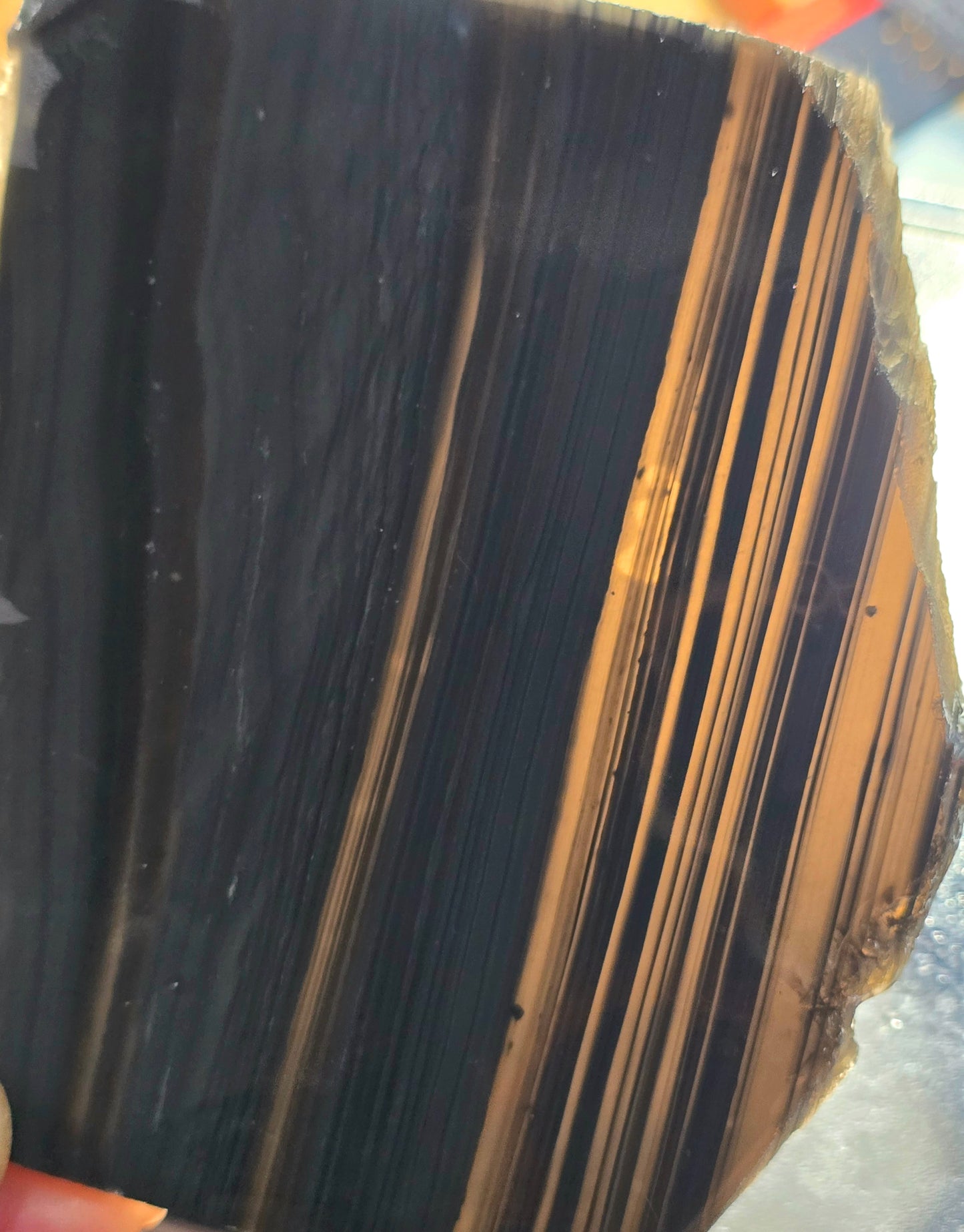 Silver Sheen Striped Translucent 109g