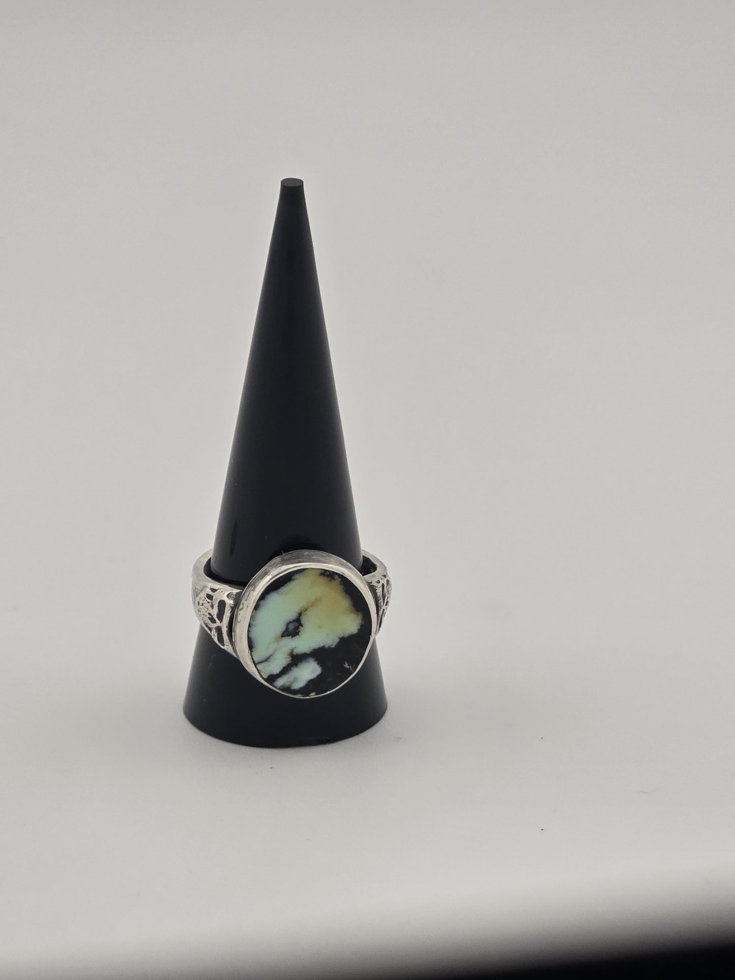 Mr. T Turquoise Ring with Skulls