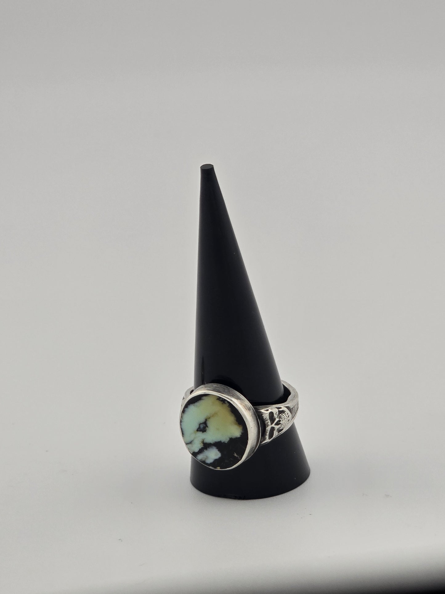 Mr. T Turquoise Ring with Skulls