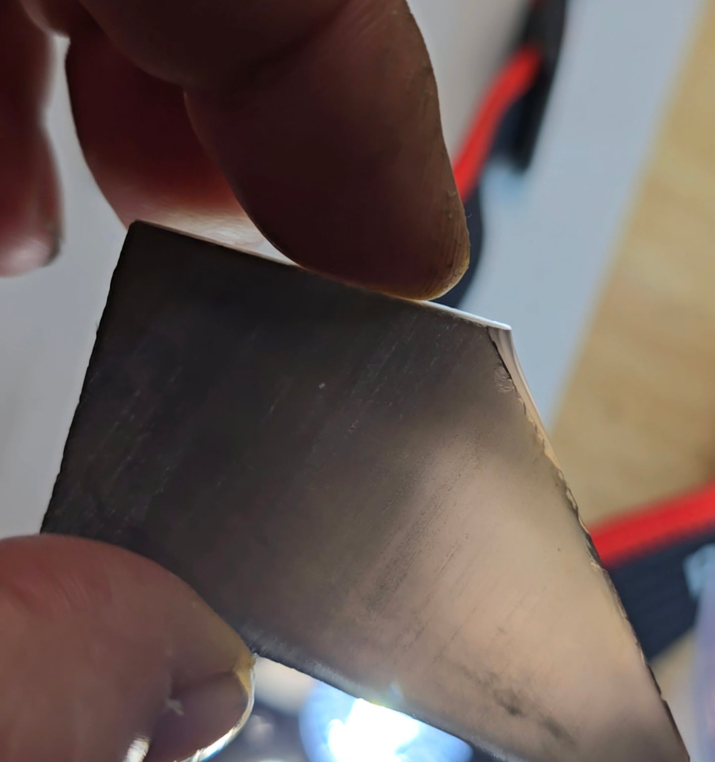 Silver Sheen and Mahogany with Striped Translucency- 80g